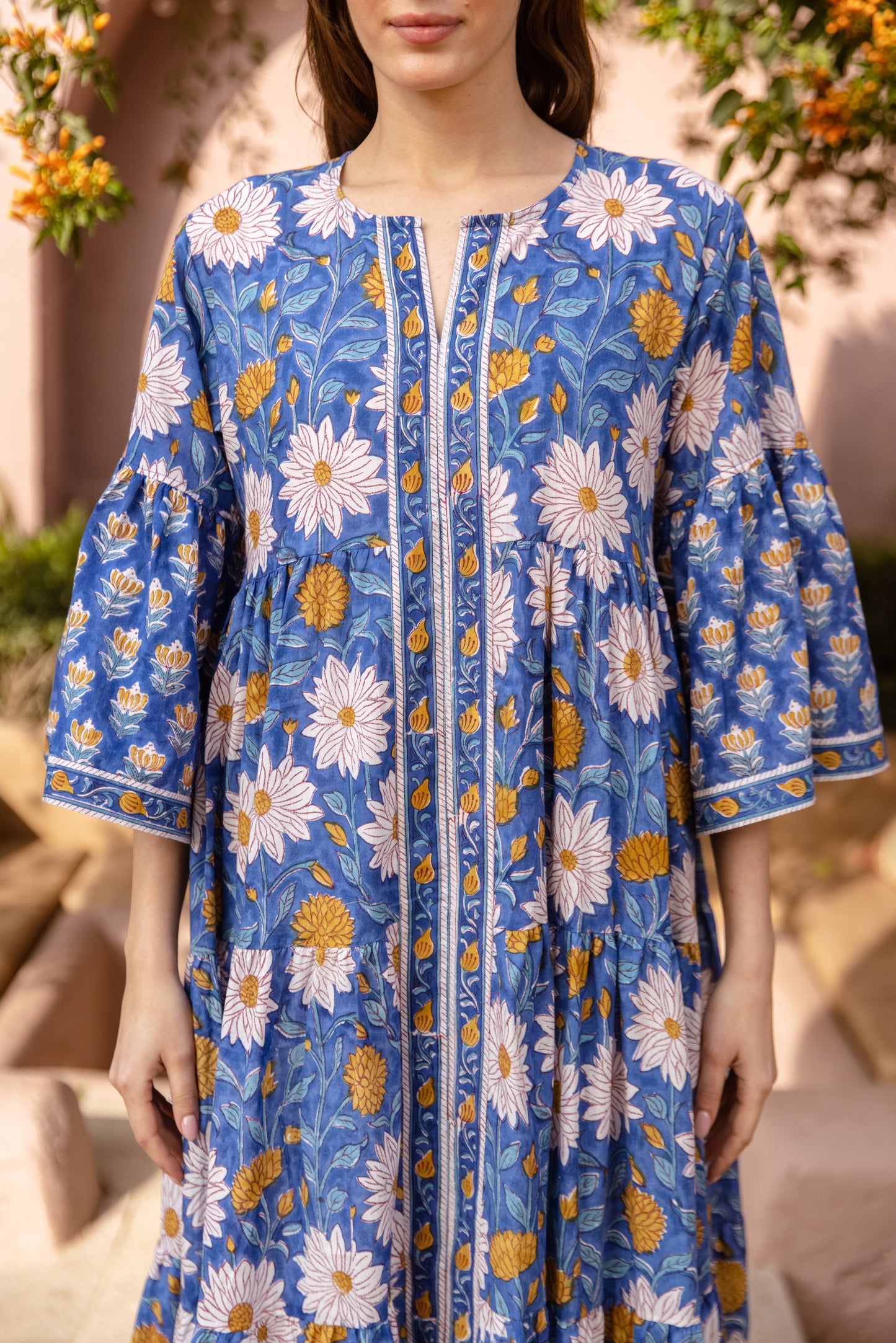 Amalfi Tier Ruffle Dress