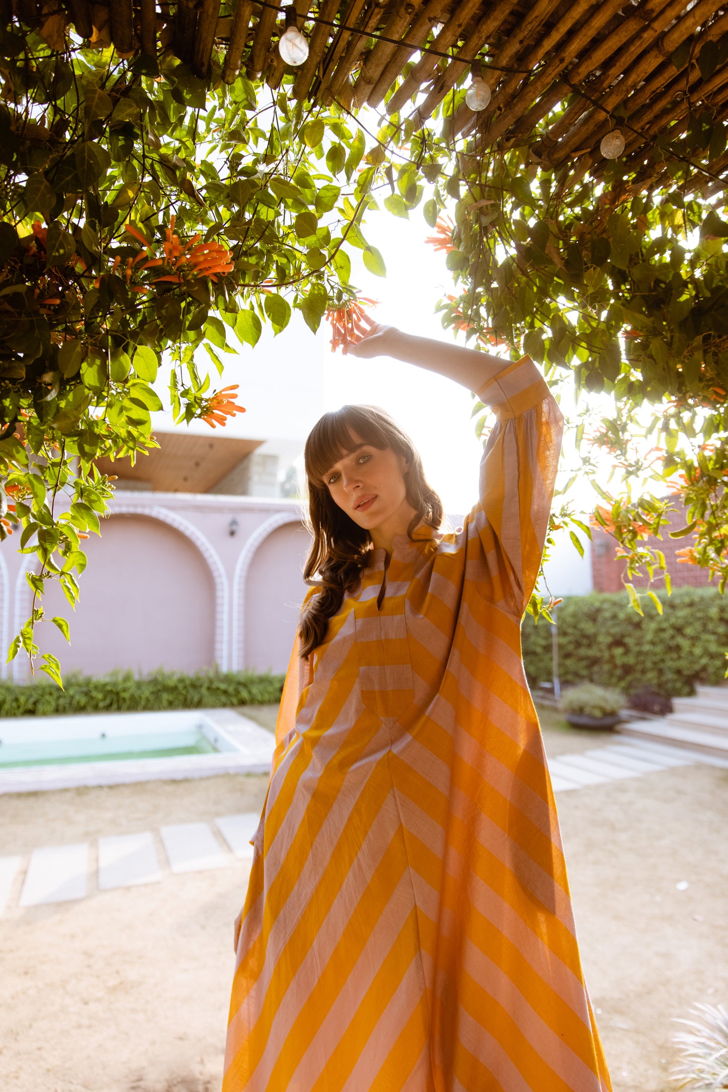 Tala stripes Dress