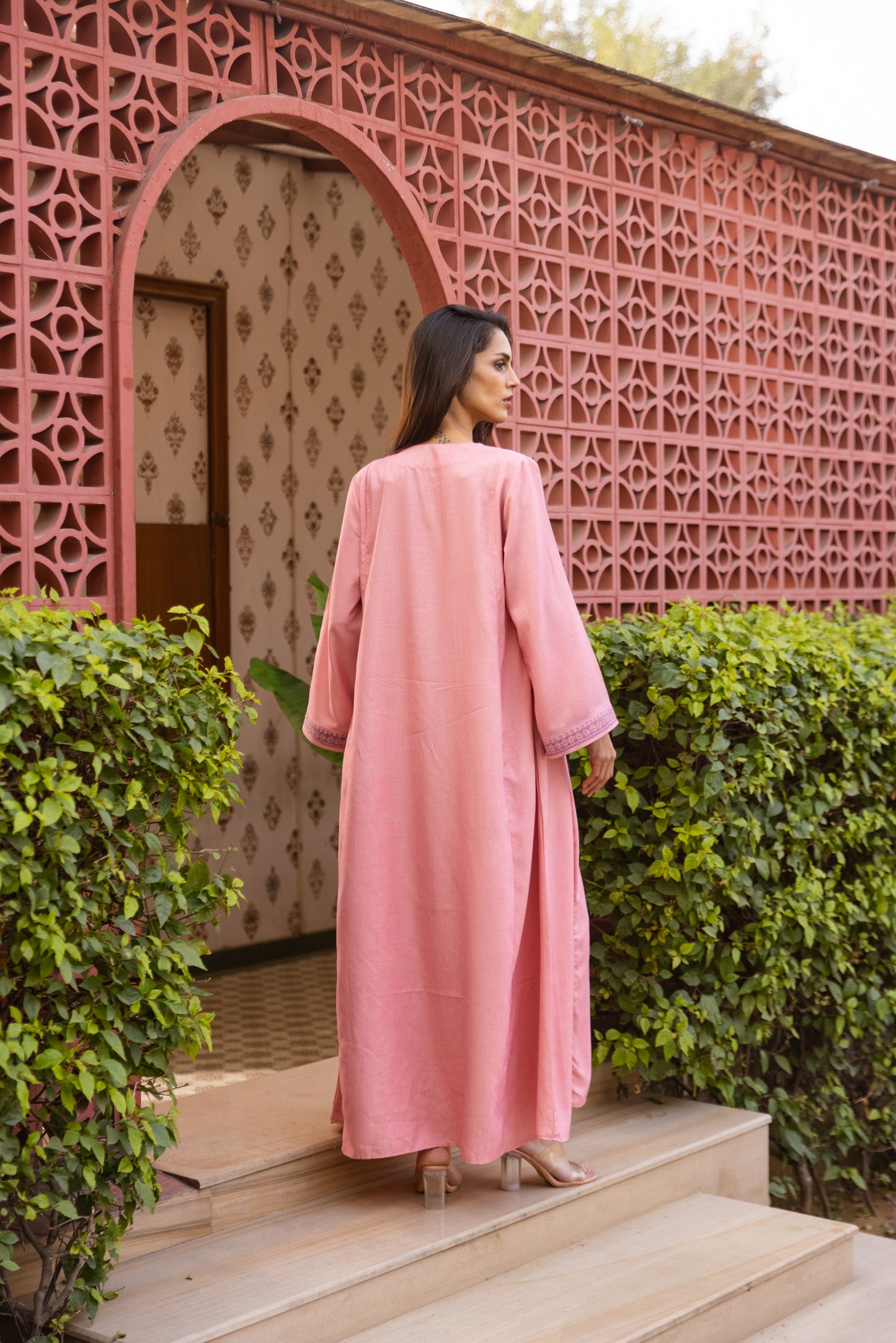 Kara Embroidery Kaftan