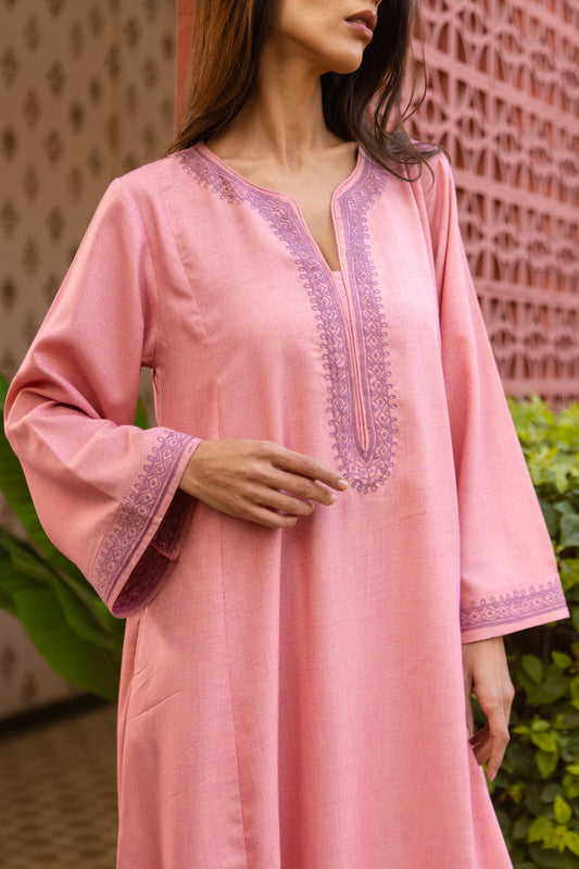 Kara Embroidery Kaftan