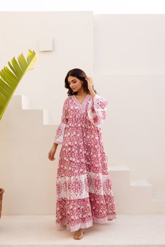 Amika Tier Ruffle Dress