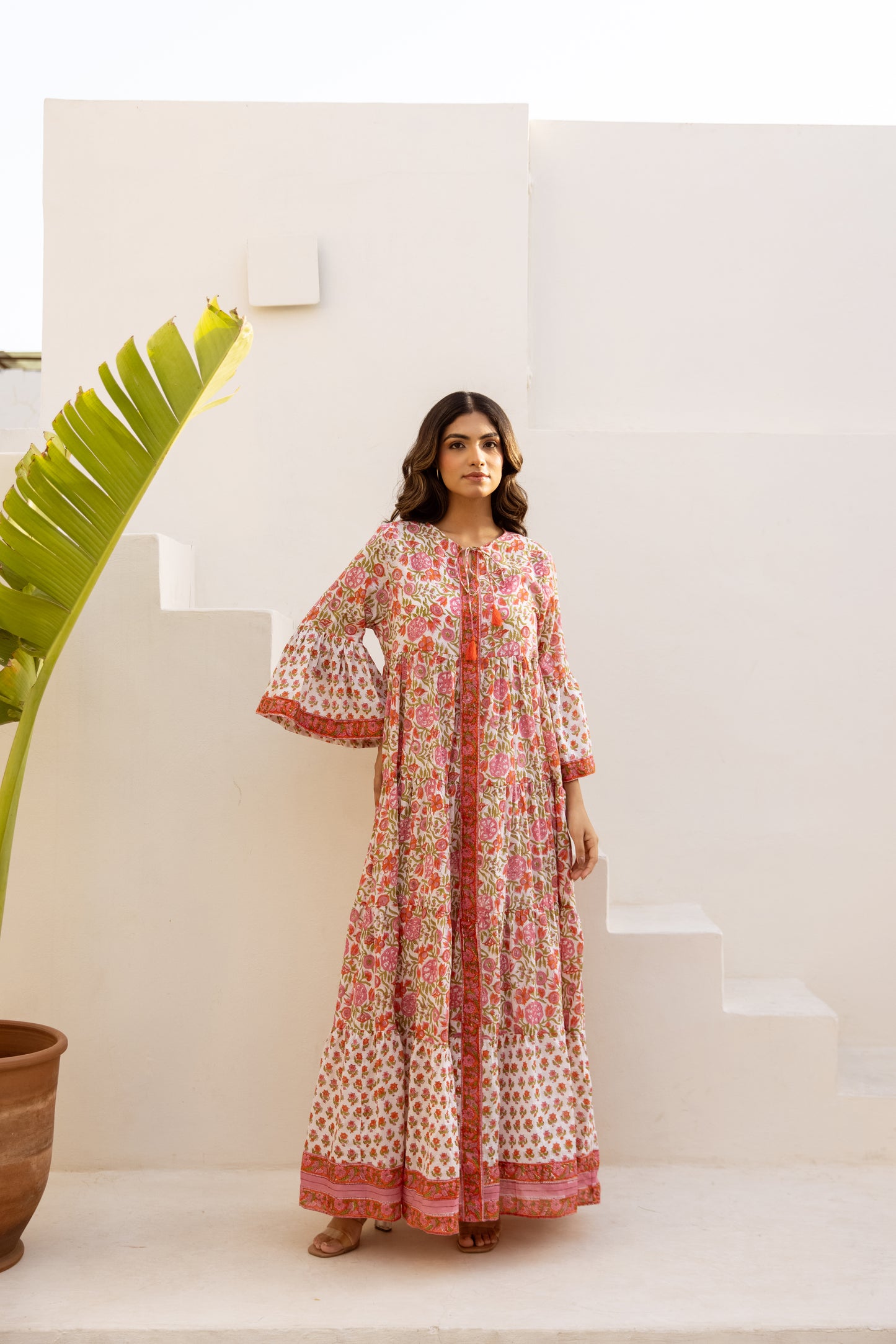 Tuileries Tier Ruffle Dress