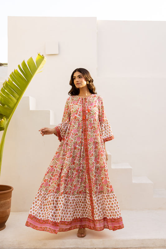 Tuileries Tier Ruffle Dress