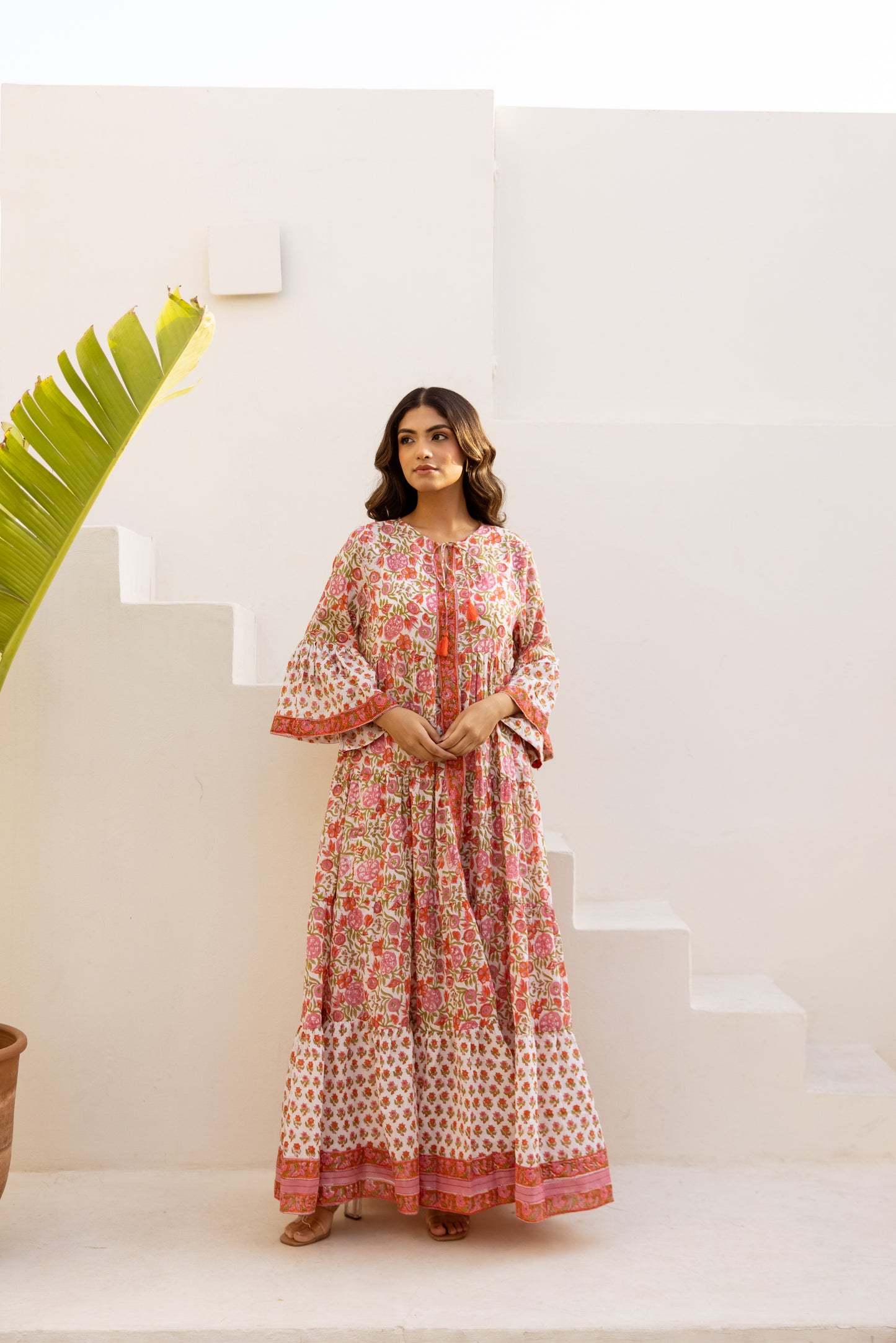 Tuileries Tier Ruffle Dress