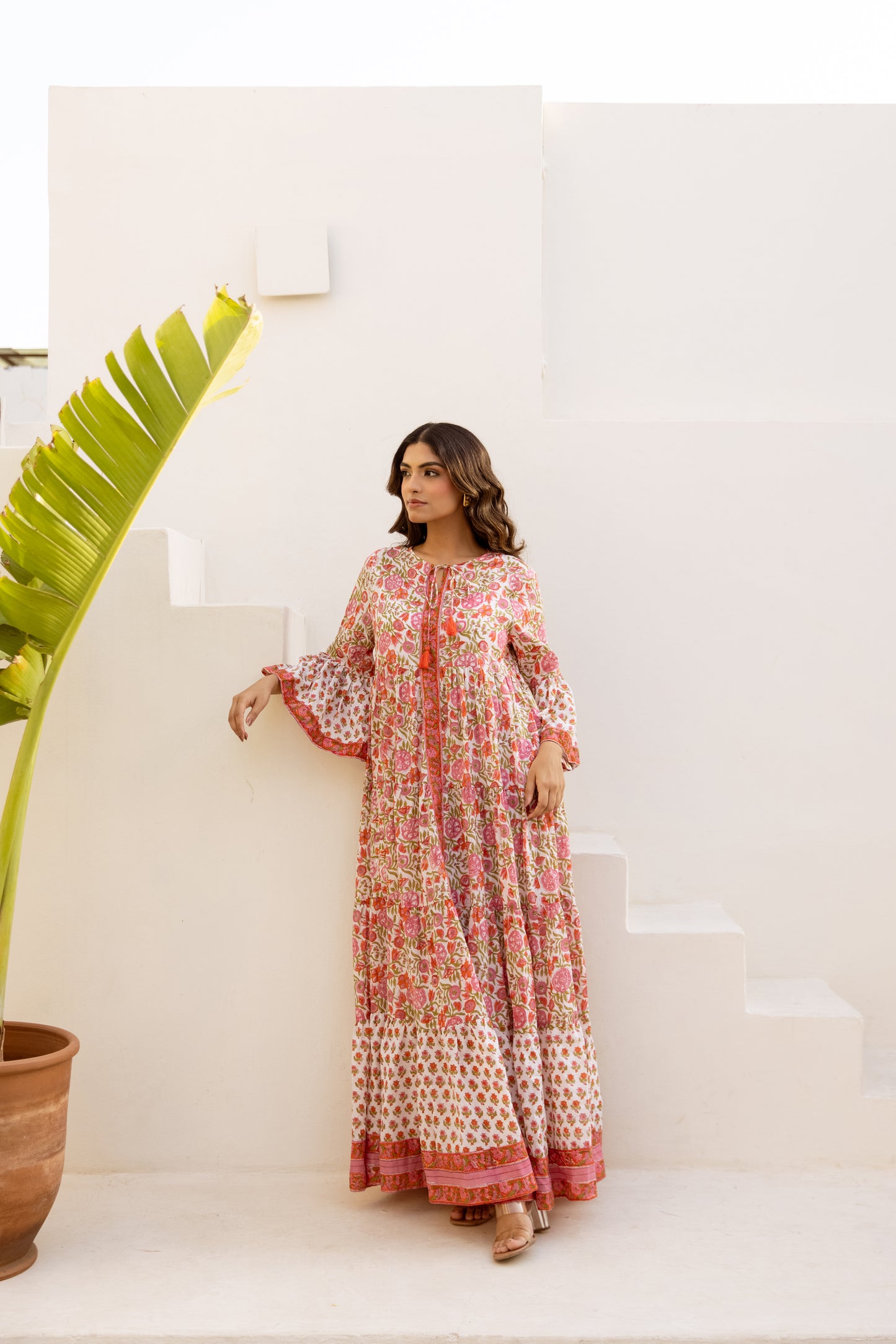 Tuileries Tier Ruffle Dress