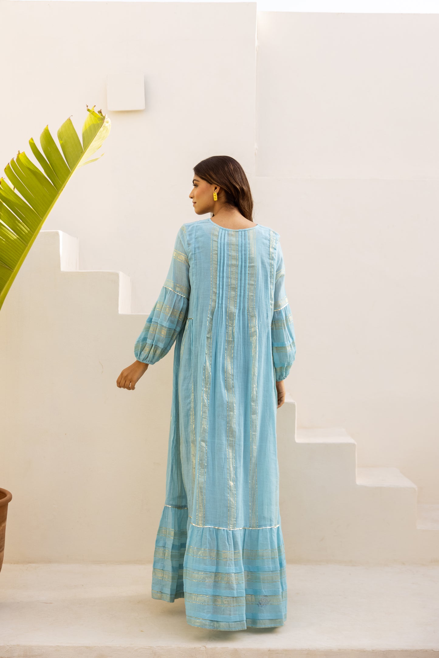 Oceano Tier Ruffle Dress