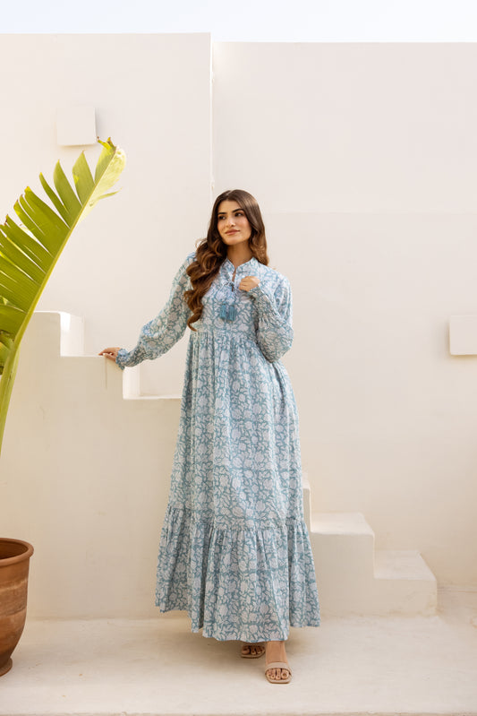 Benitta tier Ruffle Dress
