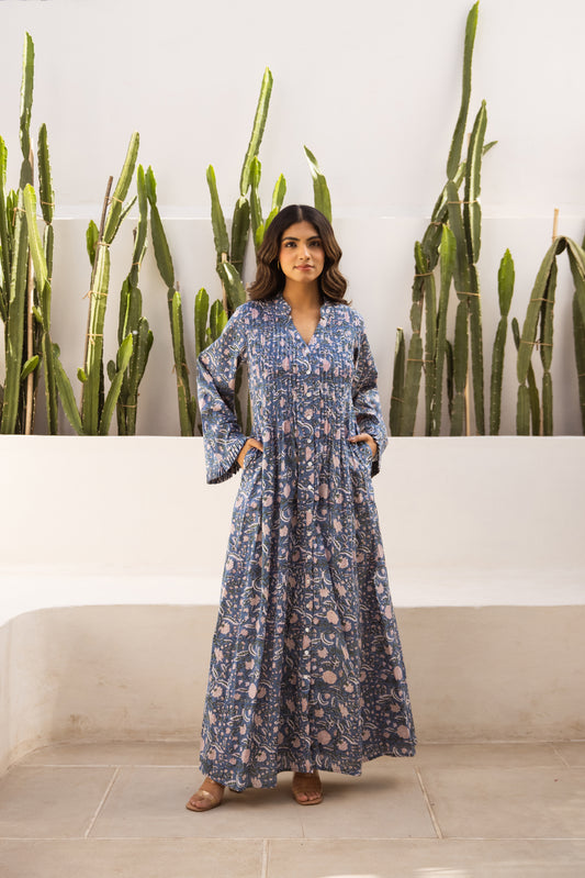 Ameera Pintuck Dress