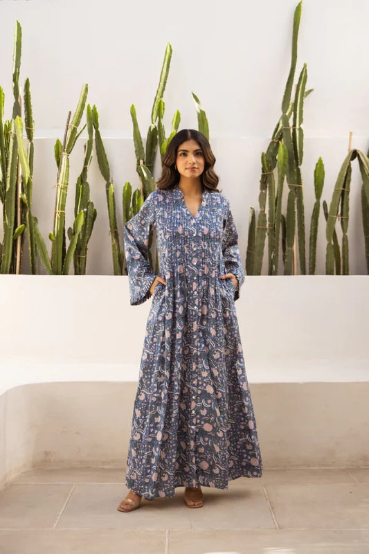 Ameera Pintuck Dress