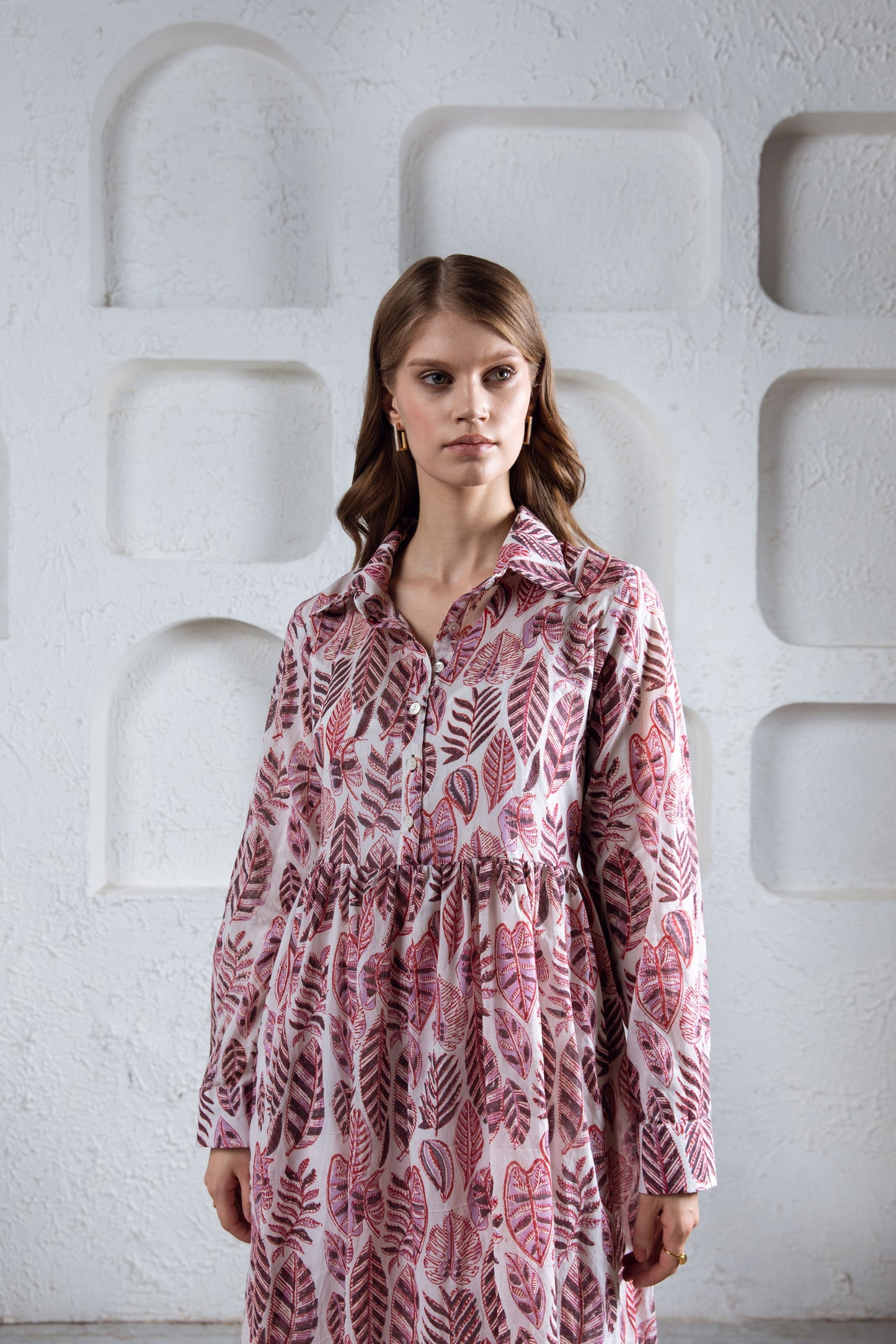 Kesar Tier Ruffle Dress