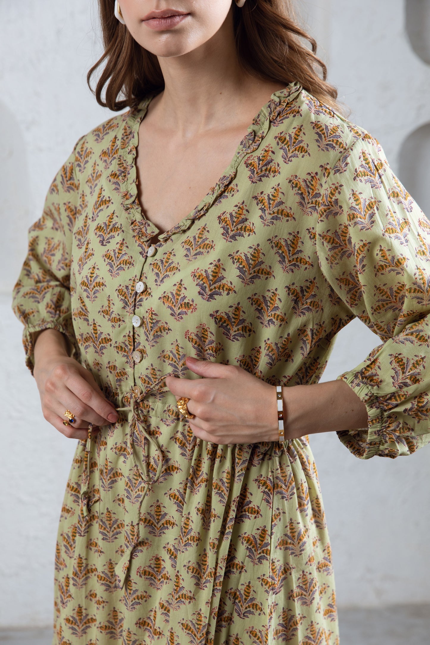 Gaya Tier Ruffle Dress