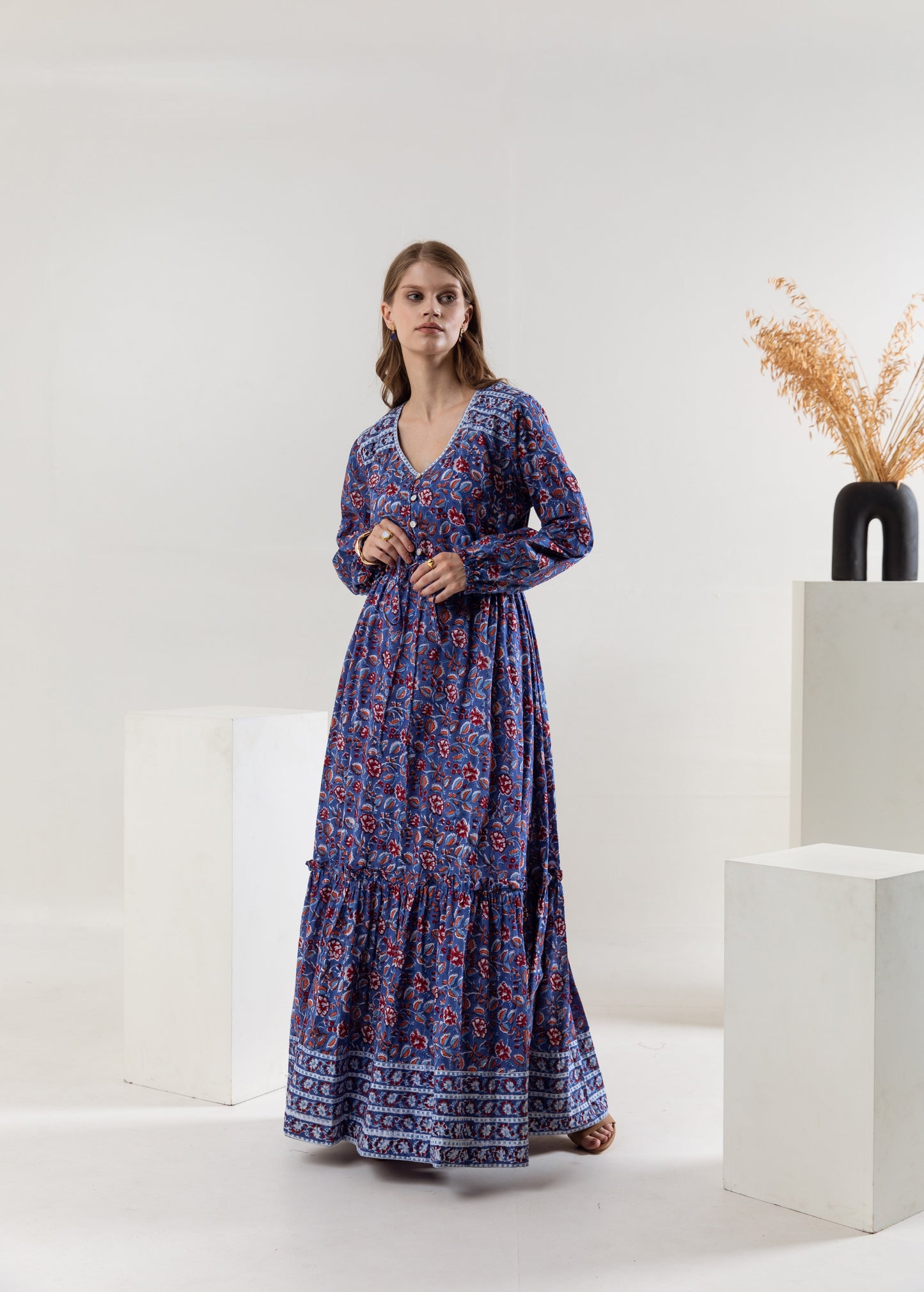 Tania Tier Ruffle Dress