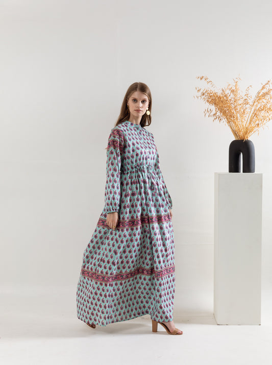 Yvonne Tier Ruffle Dress