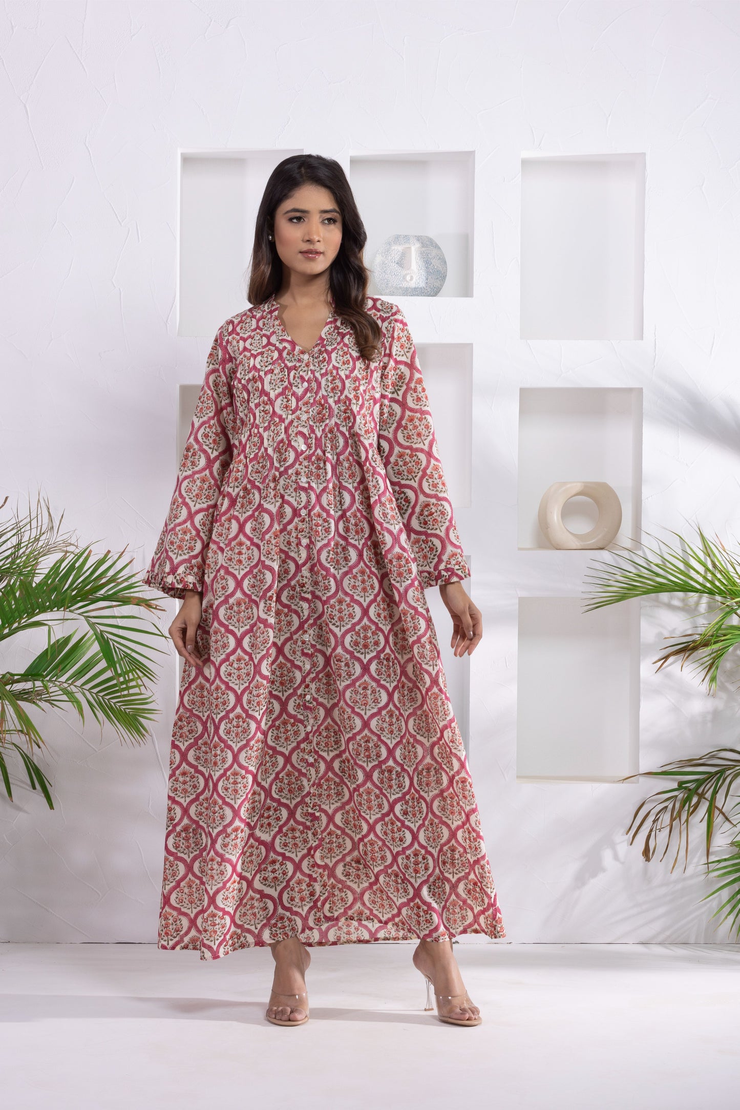 Hana Pintuck Dress