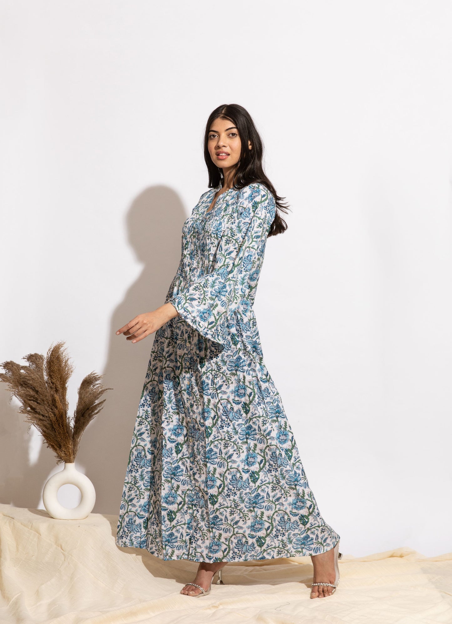 Madhika Pintuck Dress