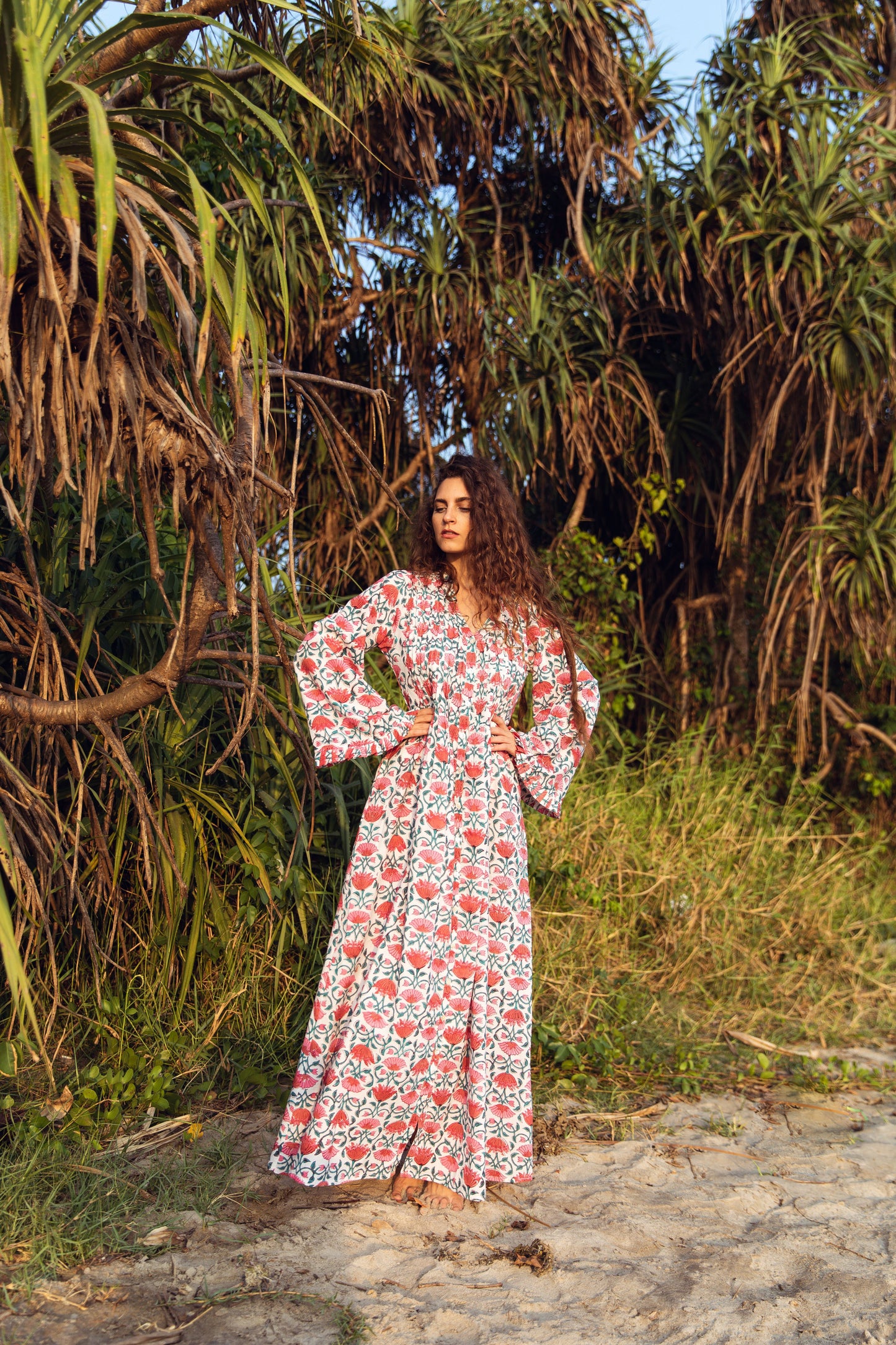 Faisha Pintuck Dress