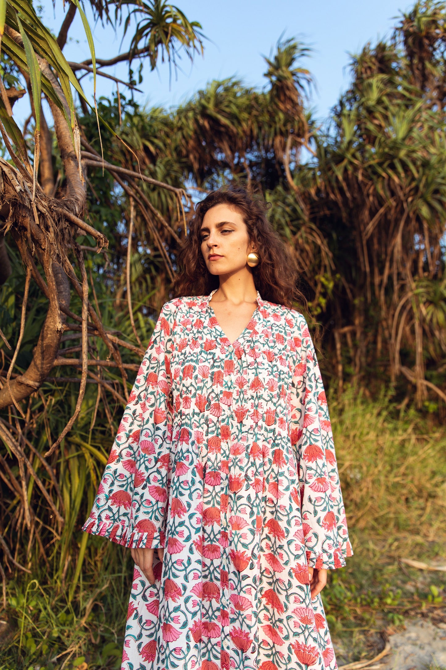 Faisha Pintuck Dress