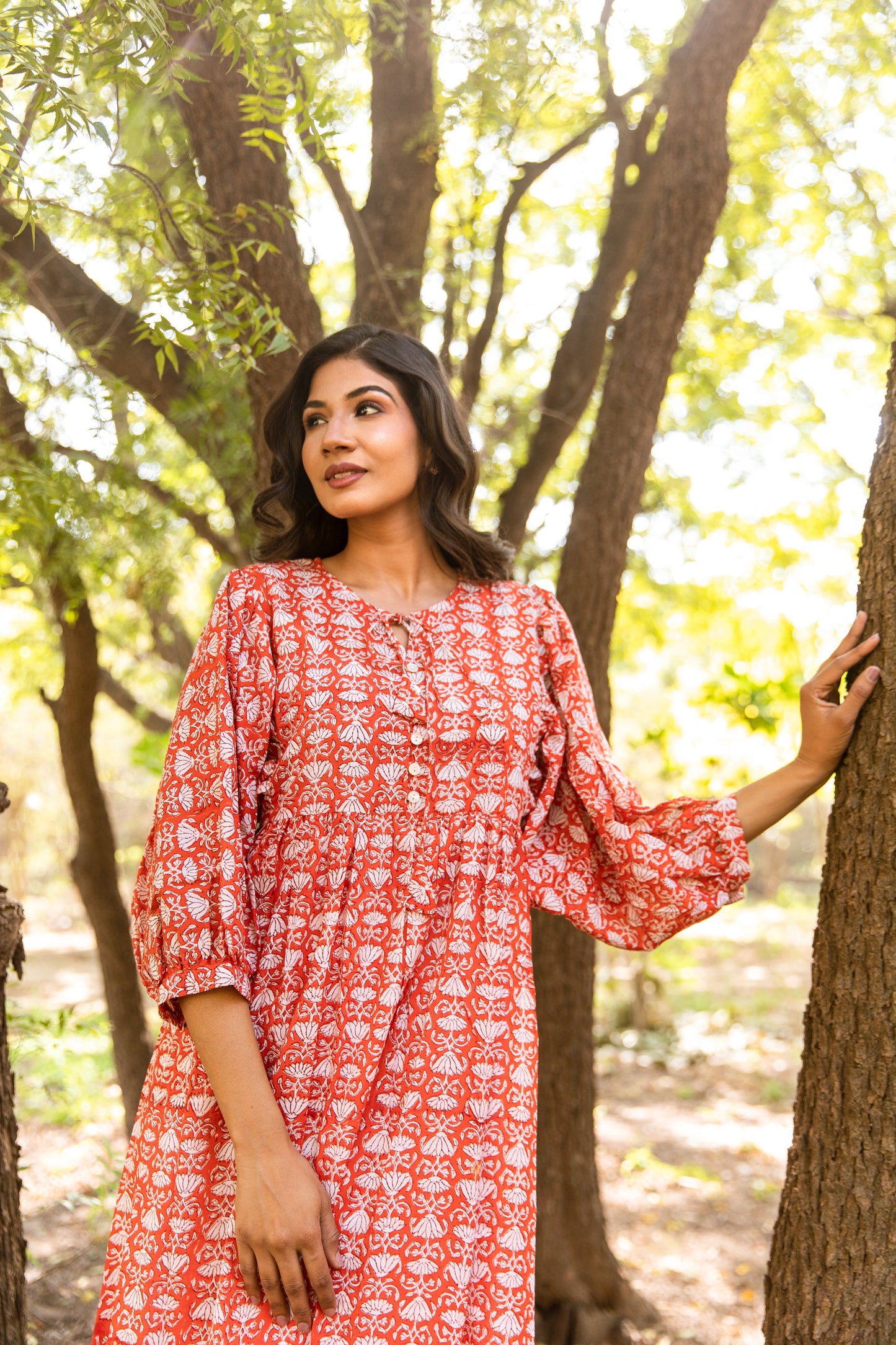 Shobha Balloon Crown Dress