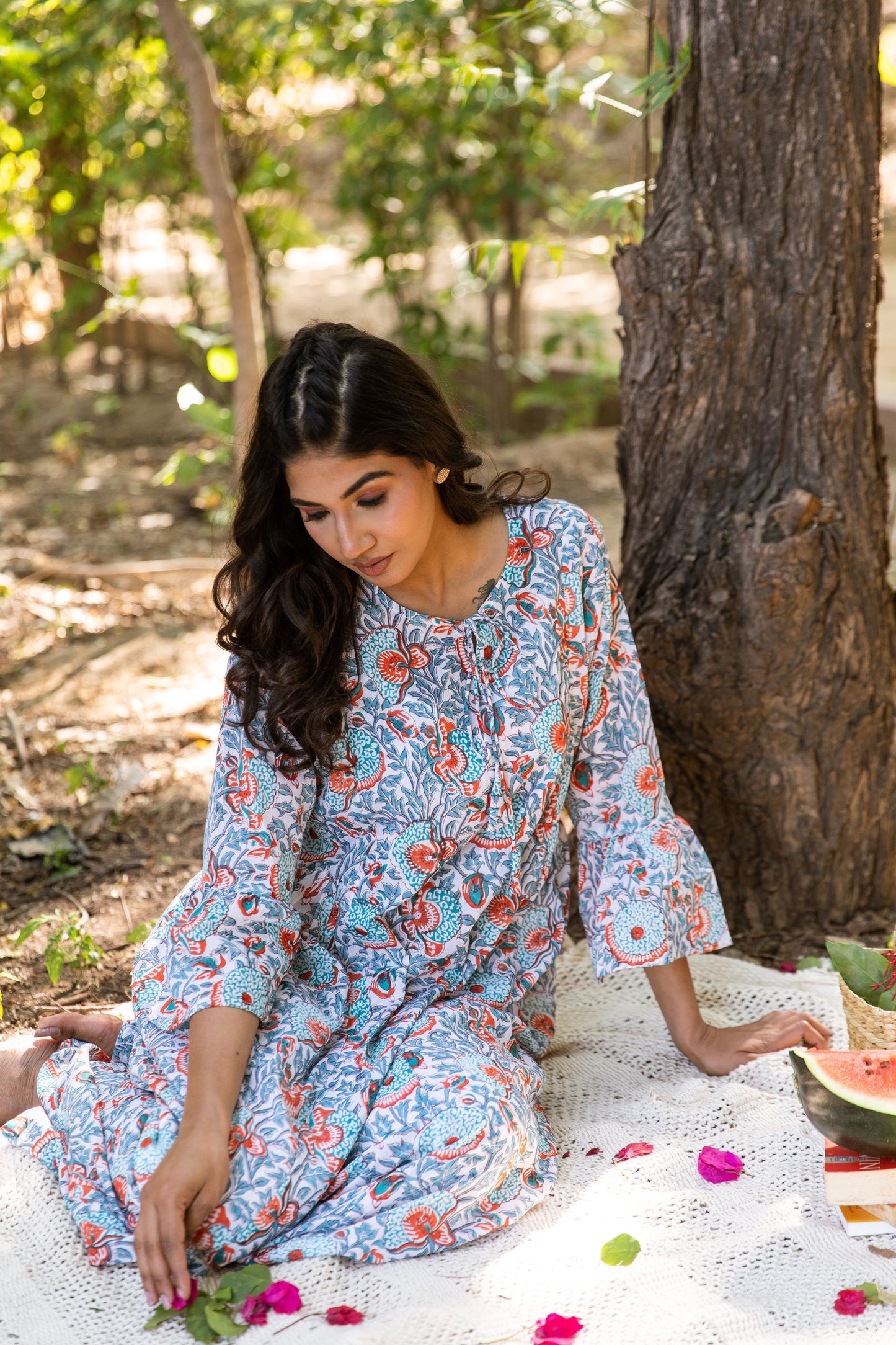 Camila Bell Sleeve Dress