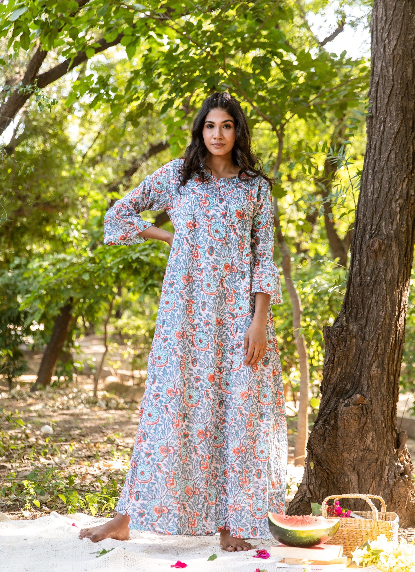 Camila Bell Sleeve Dress