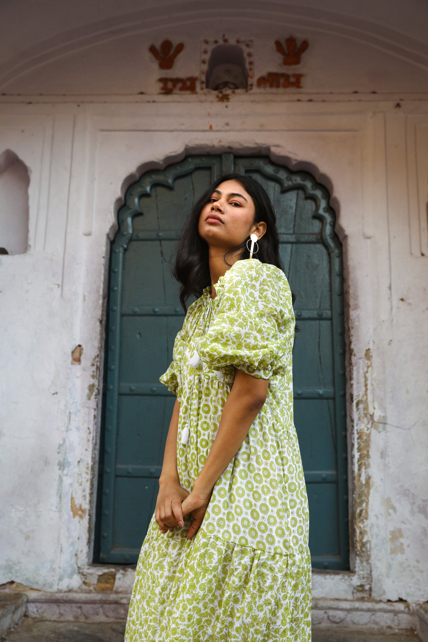 Amalfi Tier Ruffle Dress