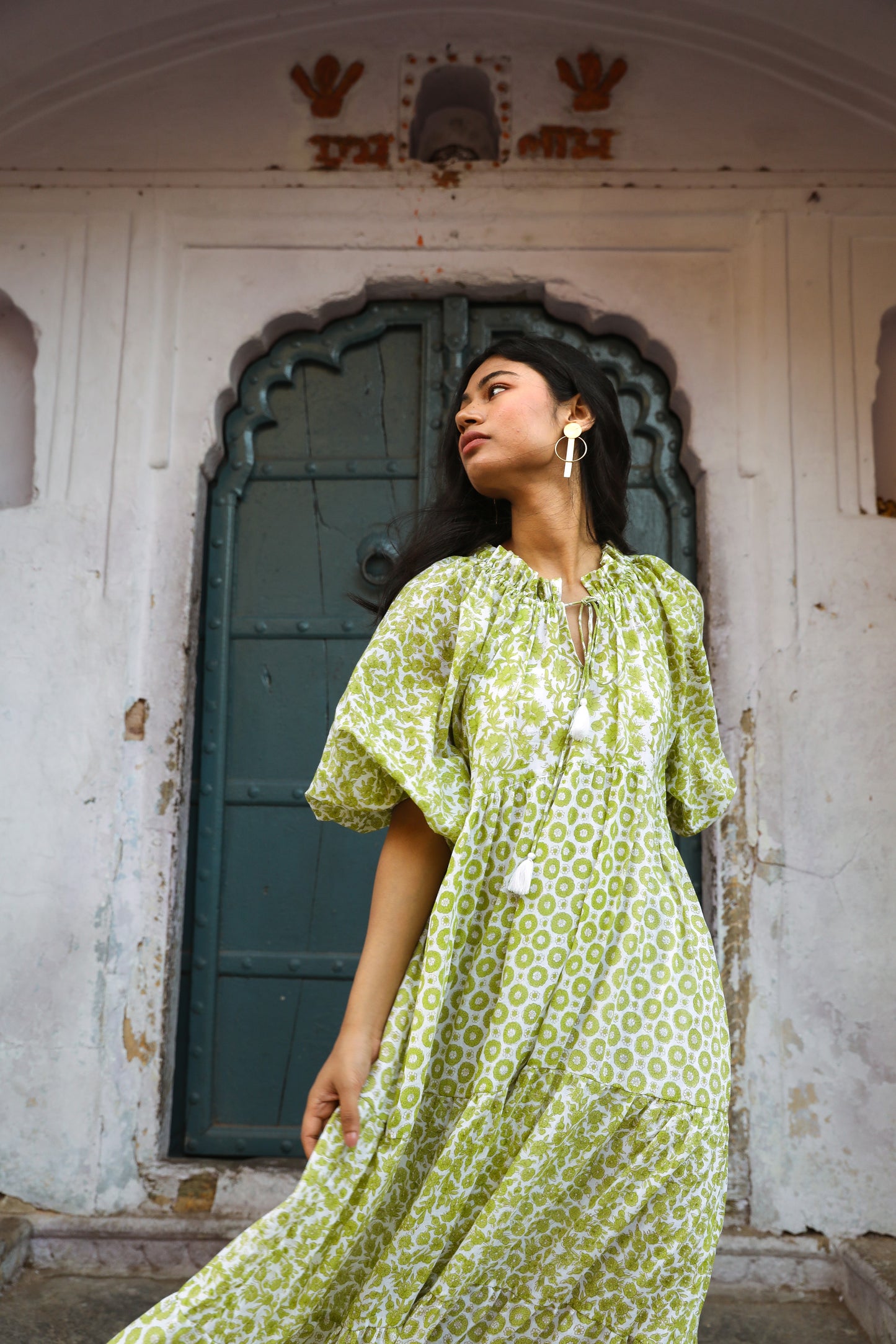 Amalfi Tier Ruffle Dress