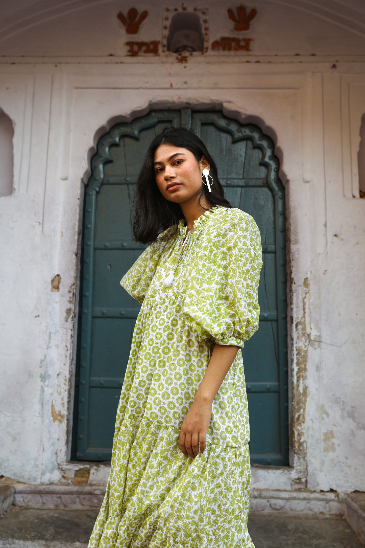 Amalfi Tier Ruffle Dress
