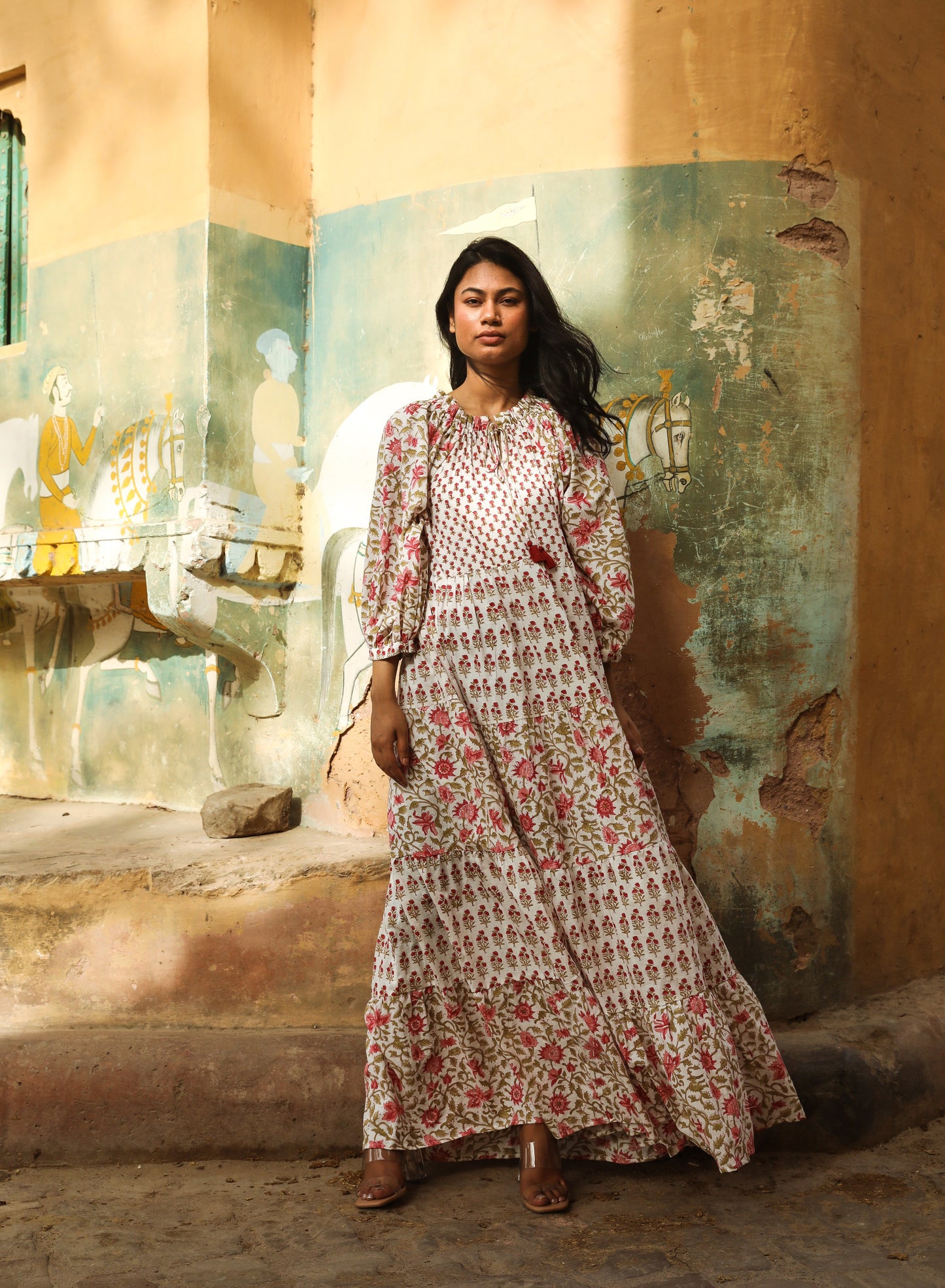 Milan Tier Ruffle Dress