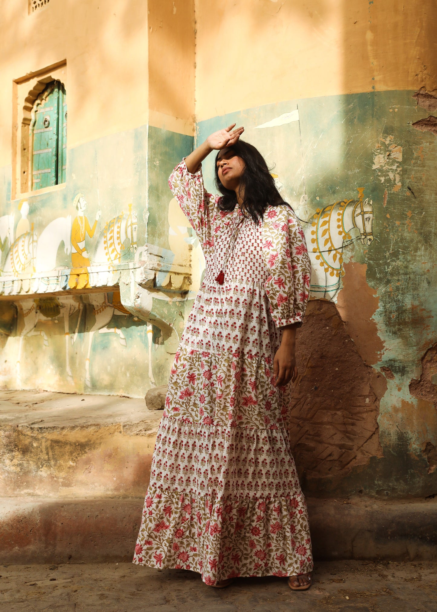 Milan Tier Ruffle Dress