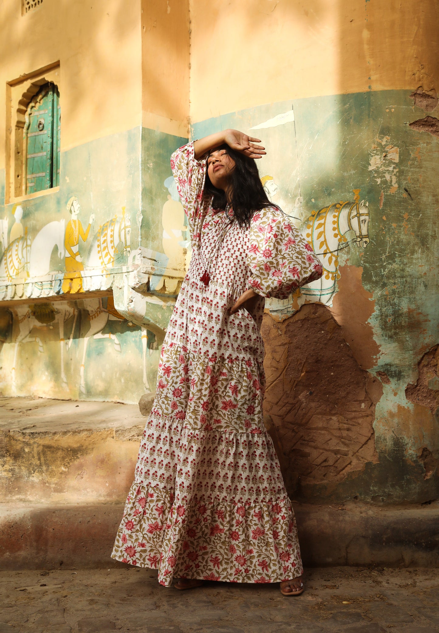 Milan Tier Ruffle Dress